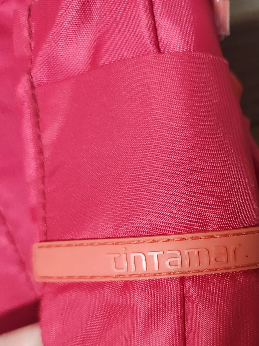Tintamar France VIP One Makeup Bag Organizer Waterproof Nylon Red Drawstring